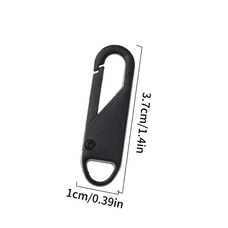 4/8Pcs Reusable Detachable Zipper Pull Replacement Tool Free for Jackets Bags Luggage Winter Coats Purses