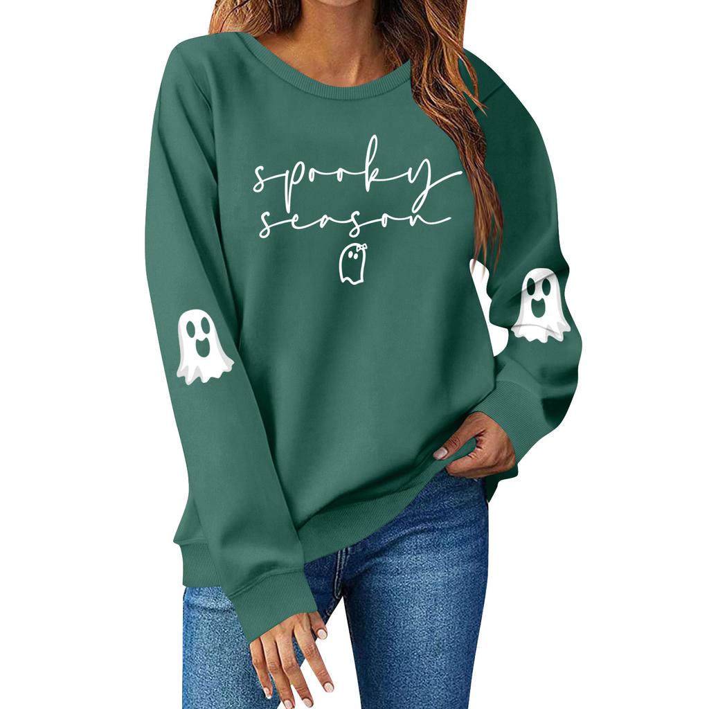 Genser for kvinner Langermet Casual Komfort Løs Lett Genser for kvinner