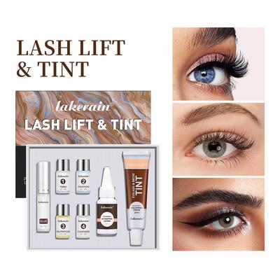 Kit de Lifting y Tinte de Pestañas Ceja Semipermanente Profesional Laminación de Cejas Lifting de Pestañas Perming Pestañas Tinte Pestañas Cejas Maquillaje