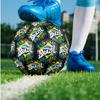 Brazil National Football Team Theme Soccer Ball Size 5 Soccer Ball Soft Touch Professional Training Football for Outdoor Sports