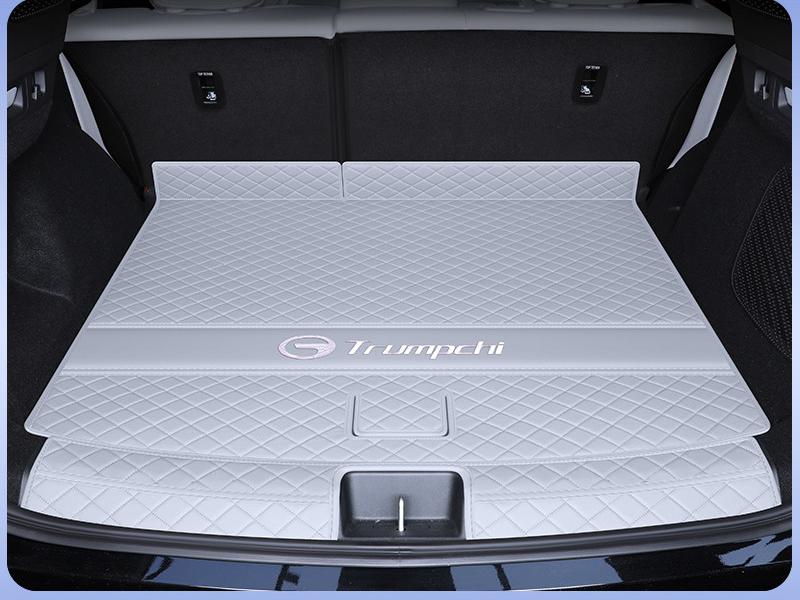 For Trumpchi GAC S7 2025 2026 Car Styling Fully Enclosed Trunk Pad Leather Trunk Mat Backrest Pad Auto Modification Accessories