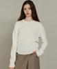 Itove Seoul Slit Button Round Knit Iv