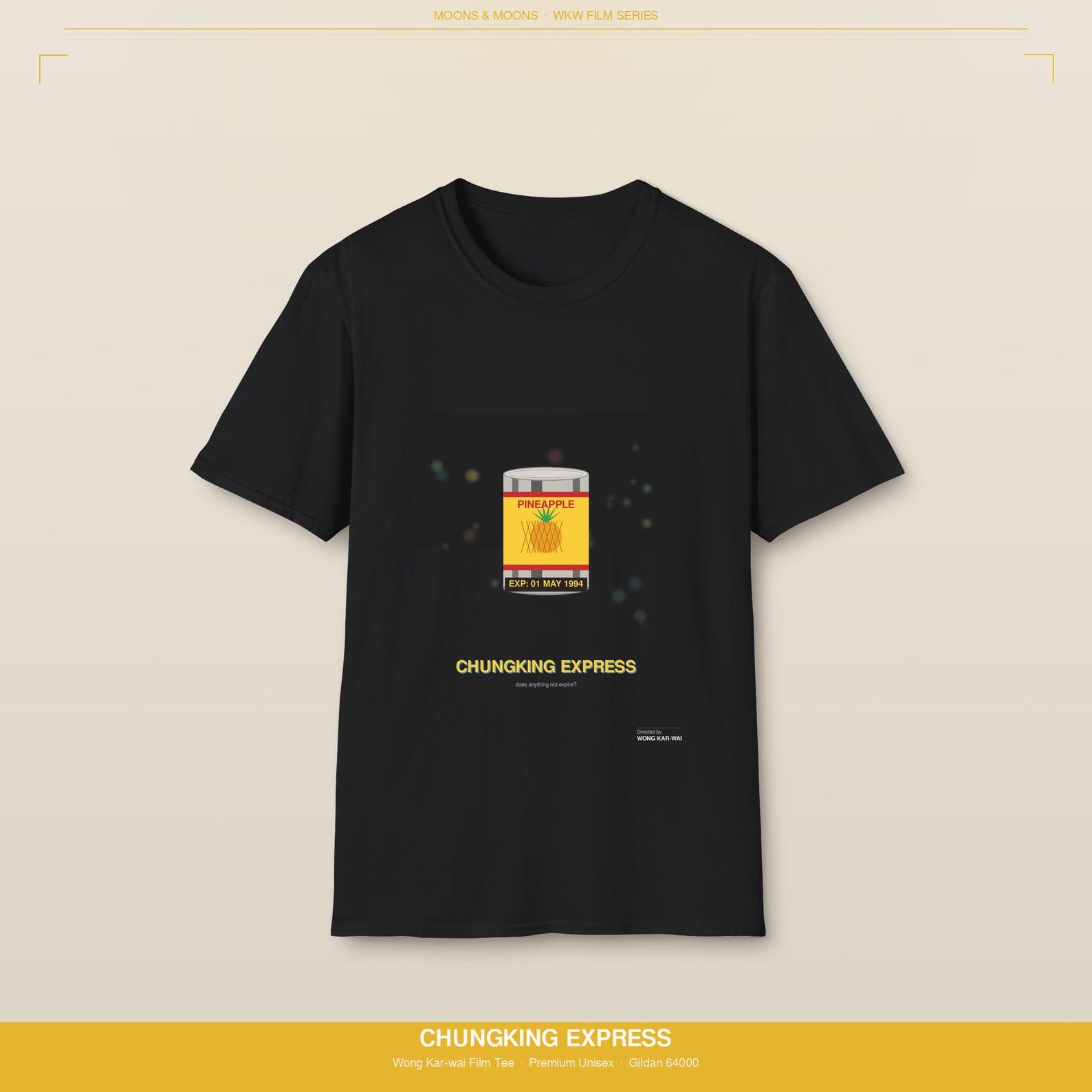 Chungking Express Tshirt Wong Kar Wai Tee | Pineapple Can Hong Kong Film Shirt XL
