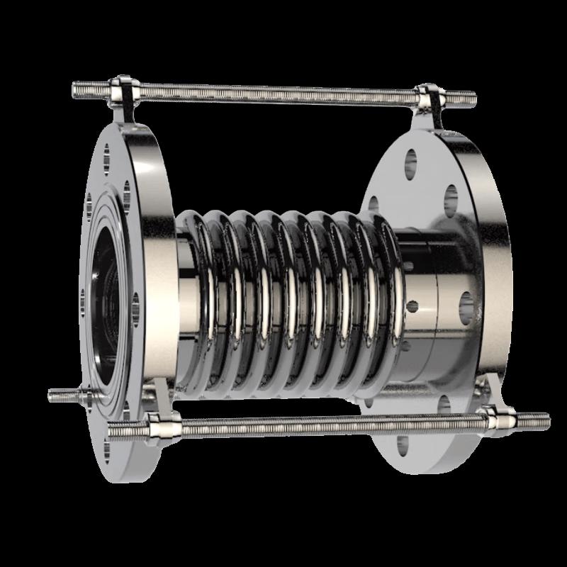 Meizhao 304 Stainless Steel Flange Compensator