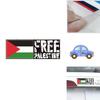 Customizable Auto Body Decal Free Palestine Flag Car Sticker Pvc Material