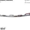 1X Fog Light Bezel Passenger Side Front Chrome For Chrysler Pacifica 2017-