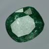 Natural Green COLOMBIAN Emerald  18.65 Ct CERTIFIED Cushion Cut Loose Gemstone S-9300