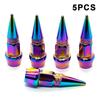 4/5PCS Tire Valve Stem Caps Anodized Aluminum Wheel Valve Covers Accessories Universal Cars SUVs Bikes Trucks And Motorcycles·