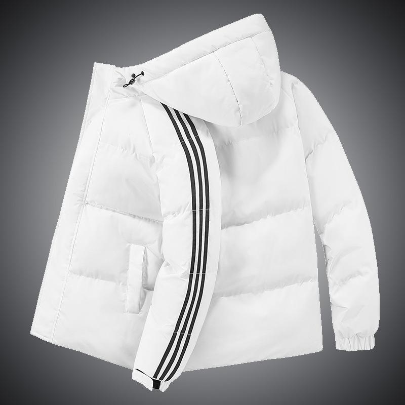 

Teenager Jacket Warm Cotton Jacket for Men Thick Cotton Jacket for Men Fashionable Casual and Versatile High-end Bread Suit 4XL