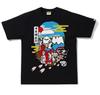 BAPE Cultura Giapponese Ape Head T-shirt Nera Taglia 2XL NUOVO