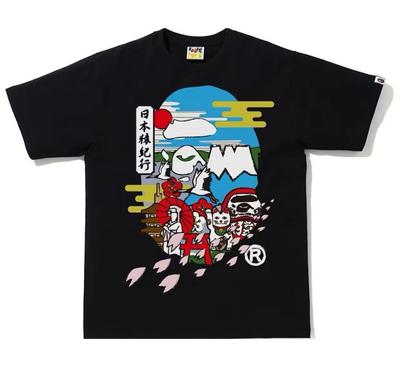 BAPE Japan Culture Ape Head Tee Black Size 2XL BRAND NEW