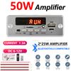 2x25W Complete Stereo Amplifier Kit with Case & Remote DC 6-12V for Car Home Audio FiiO Ampero II DIY Speaker Subwoofer Board