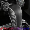 Leather Car Gear Shift Knob Cover Gear Collars for Volkswagen VW Polo Tiguan Golf 5 6 7 Mk7 Passat B5 B6 B7 CC Jetta AT