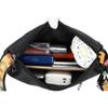 Yogodlns Vodotěsná nylonová taška přes rameno Dámská Vícevrstvá velkokapacitní taška Crossbody Kabelka Fashion Letter Messenger