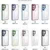 Applicable to Samsung s25 mobile phone case Amazon wholesale transparent hard case anti-drop s25plus metal lens protective case