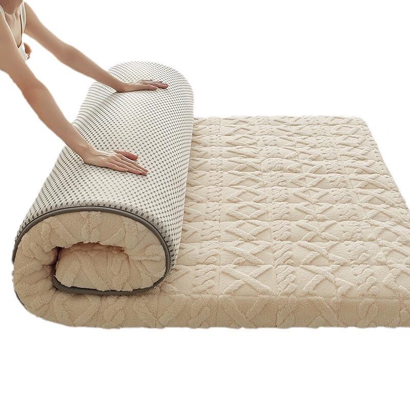 Nufeng Thickened Velvet Tatami Mattress Topper