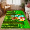 Colorful Friends In The Forest Themed Anti-Slip Rugs - Polyester Home Decor, Suitable for Bedrooms, Living Rooms, Doorways, Studios, and Decorations