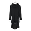 TOGA PULLA Made In Japan Long Sleeve Sweat Tunic 1 Black Back Brushed Women Used