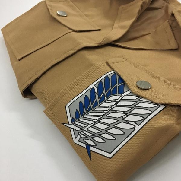 Japanese Attack On Titan Cloak Shingeki No Kyojin Scouting Legion Cosplay Costume Anime Cosplay 3 PCS Full Set