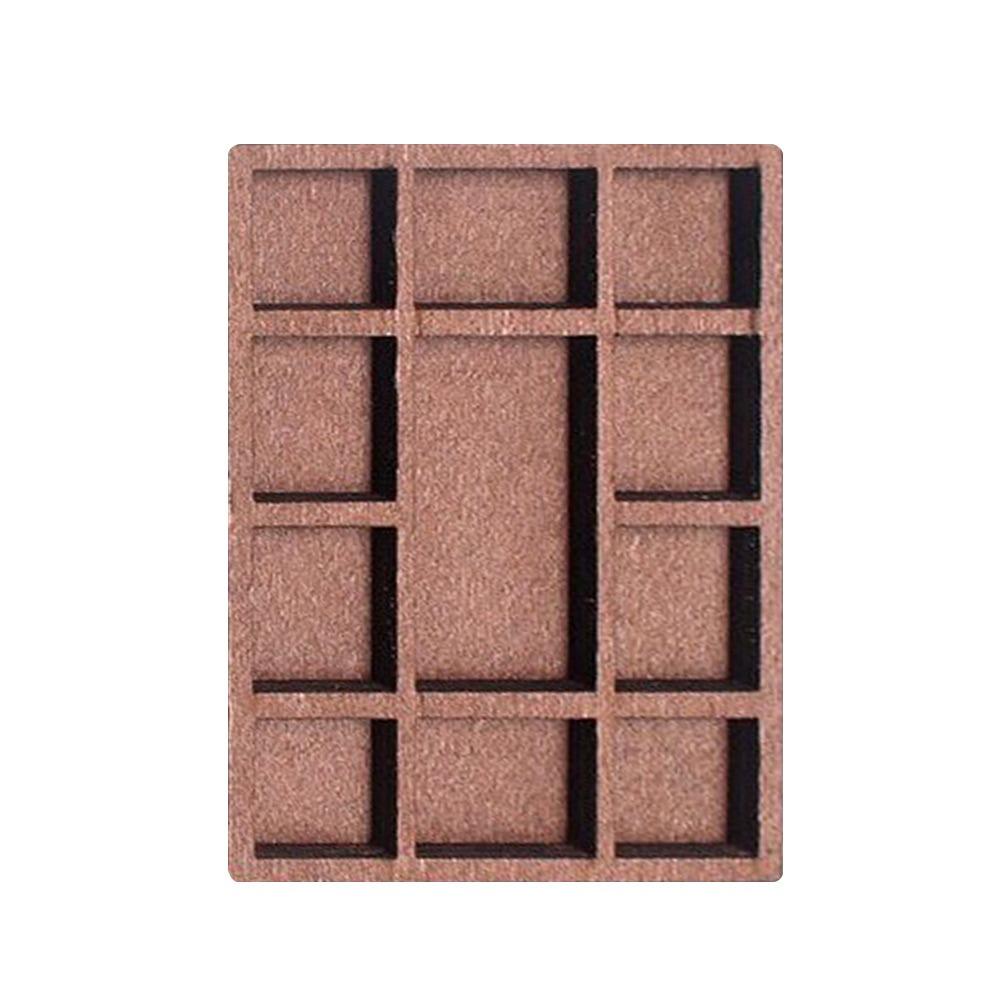 Compartments Mini Jewelry Holder Variety Grids Goods Display Rack Model Dollhouse Shelf  Ornaments