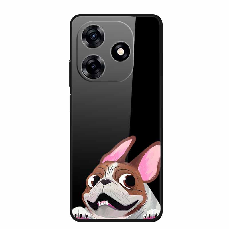 Hard Back Cover For Honor X5c Plus 2025 Case Coque Tempered Glass Case For Honor Play 10A X5C Plus Phone Case Soft TPU Bumper