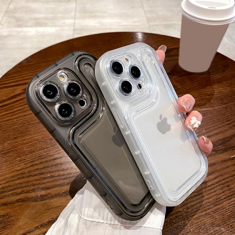 Akrryl Gjennomsiktig Telefondeksel For Iphone 14 13 12 11 Pro Max 14 Plus 14pro Kamerabeskyttelse Støtsikker Støtfanger Silikondeksel