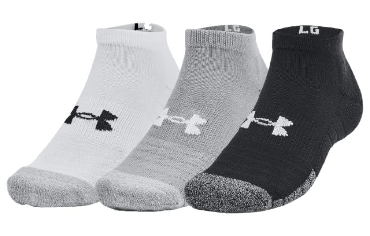 Under Armour Ankle Socks Unisex 3 Pack Black 1346753-003 M