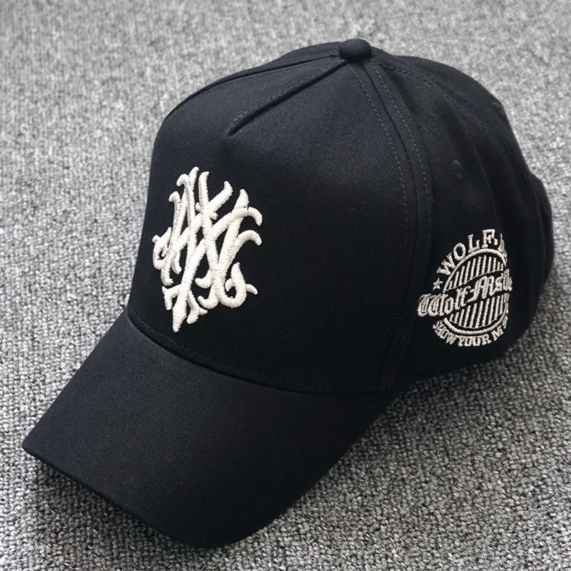 Herren Großer Kopf Koreanischer Stil Hoher Hut - Atmungsaktive Sommerkappe für Runde Gesichter, Frühling/Herbst Baseball- & Schiebermütze