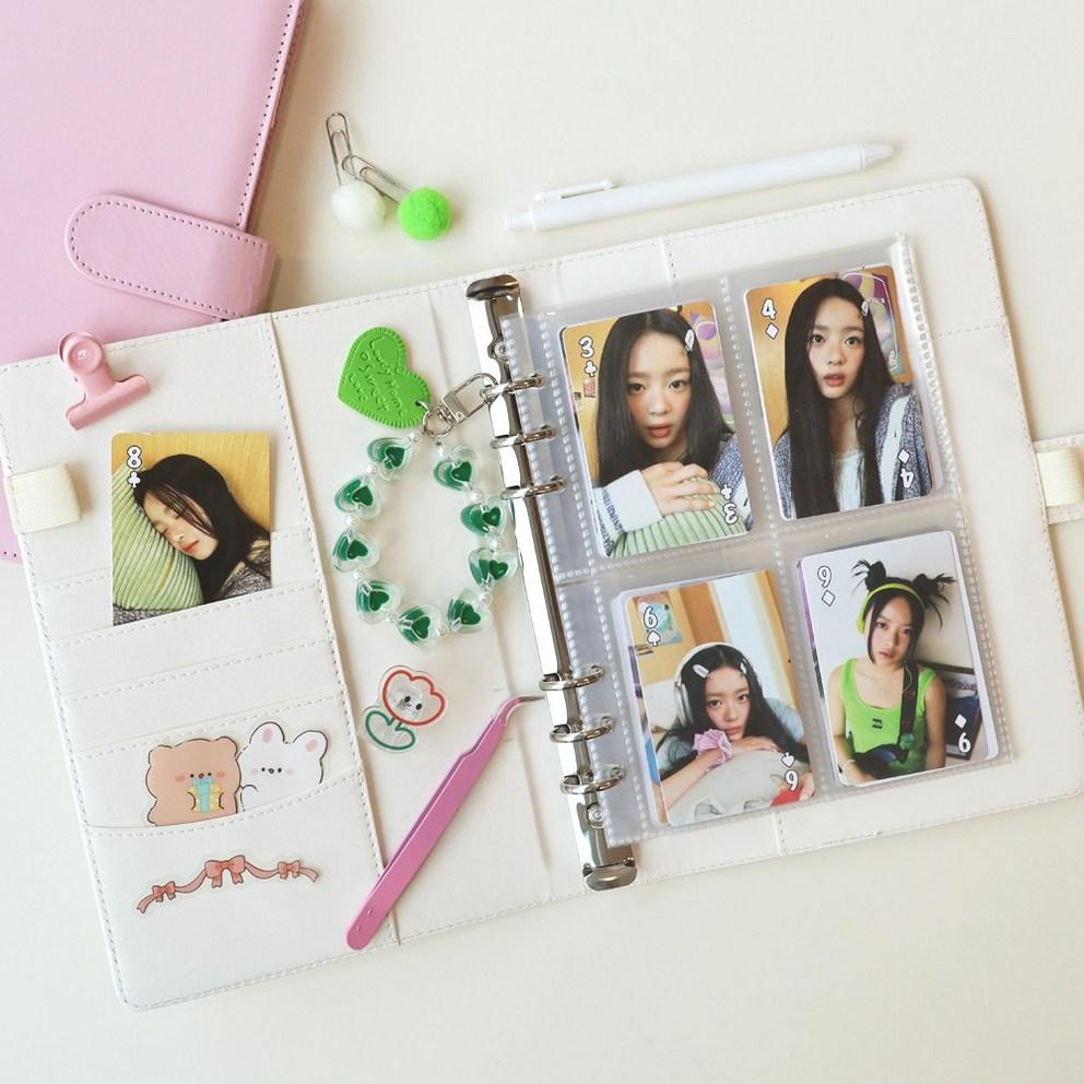 Bom Bom Macaron 6-Round Pokabinder A5 Diary Album with Inner Pages