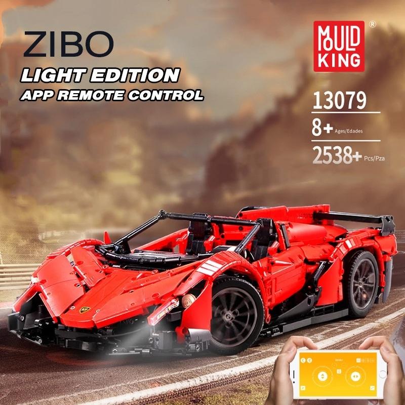 

MOLD KING MOC High-Tech Приложение Родстер Модель автомобиля Строительные блоки Сборка Кирпичи Дети Образовательные DIY Игрушки Рождественские подарки