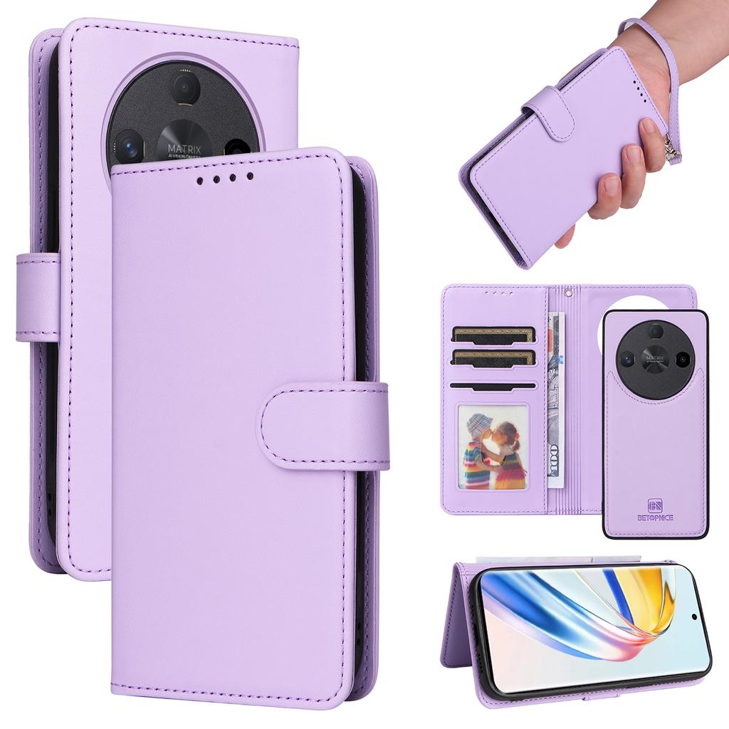 For Honor X50 5G/X9b 5G/Magic6 Lite 5G/X50 GT 5G Magnetic Case BETOPNICE Detachable PU Leather Phone Cover with Strap