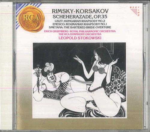 

CD LEOPOLD STOKOWSKI ROYAL PHILHARMON RimskyKorsakov Scheherazade BVCC5034 BMG 1990 Japan Classical Used