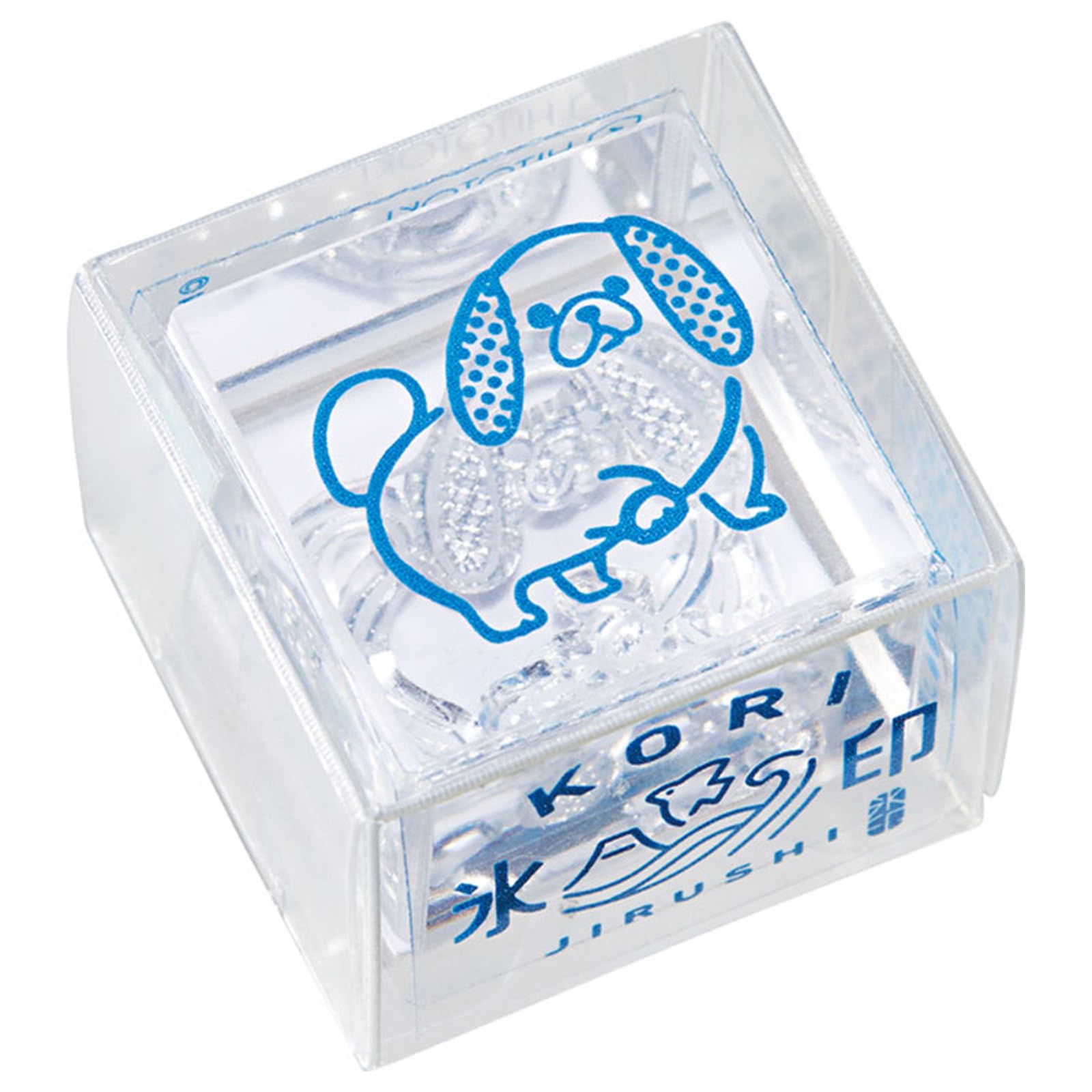 King Jim Transparent Stamp Small Size Pekingese Ice Stamp CLS22-019