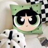 The Cartoon P-Powerpuffs Star Girls Pillow Case Square Pillow Bedroom Sofa Leisure Comfort Cushion Car Home Decoration