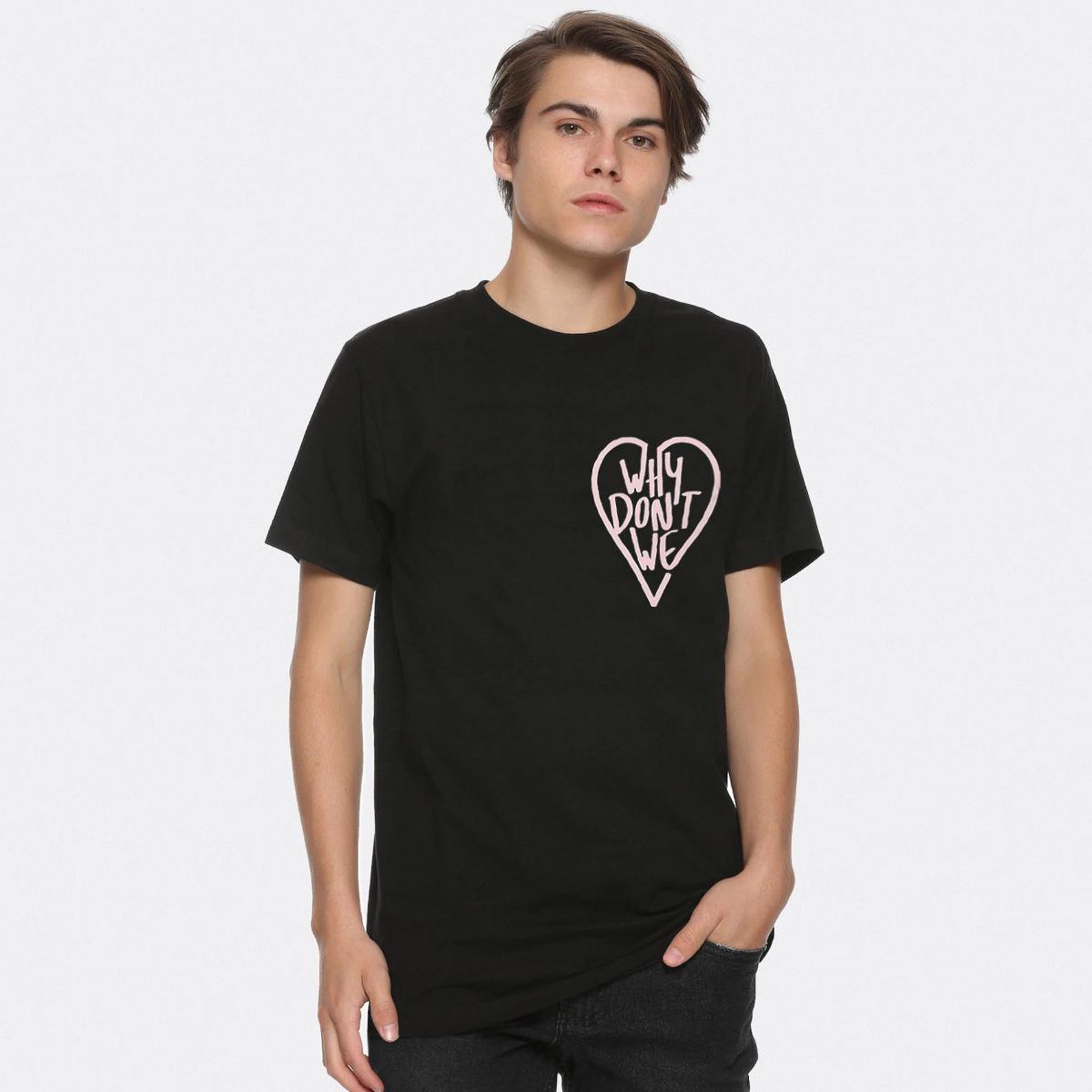 Why Don t We Heart T-Shirt, Men s and Women s Sizes Tee (MSC-097123) M