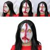 Halloween Horror Props Ghost House Escape Room Npc Latex Mask For Adults