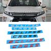 Cyhk7 ABS Auto Voor Motorkap Sticker Embleem Decoratief Badge voor Mitsubishi ECLIPSE CROSS Logo Voertuig Staart Gemodificeerd Sticker Accessoires