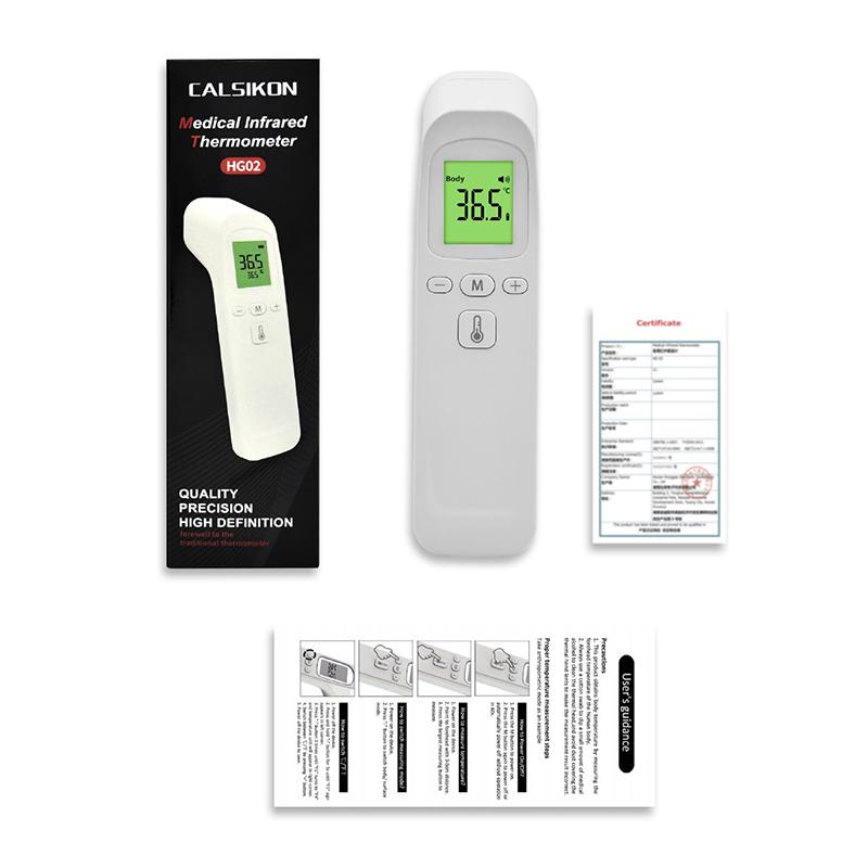 Non-Contact Digital Infrared Portable Multifunctional Handheld Pyrometer Lcd Display Screen Easy To Use