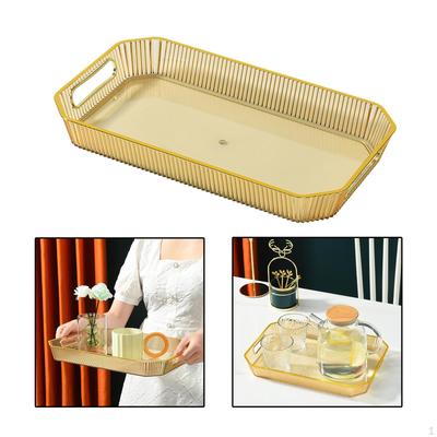 Serving Trays,Modern Rectangular Decorative Tray for Coffee Table Living Room Kitchen Countertop