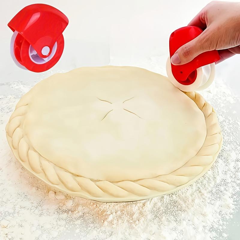 Dough Drum Cutting Machine ABS Baking Tool, Sturdy and Durable, Suitable for Pizza and Bread Crust, Kitchen Essentials