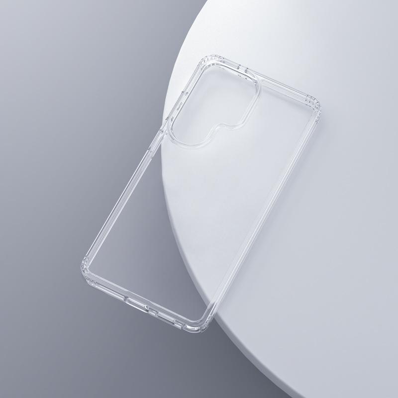 Transparent Space Case Is Suitable for Samsung S26ultra Mobile Phone Case, New High-quality S25 Anti-drop Hard Case S26plus.