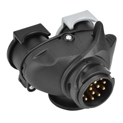 12V 13Pin To 7Pin N&S Trailer Plug Adapter Converter Connector for Trailer Caravan