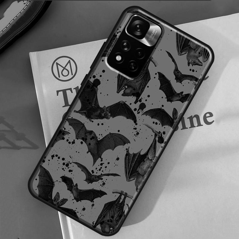 Goth Vampire Bat Gothic Case For Xiaomi Redmi 14C 13C 10C 12C Redmi Note 13 14 Pro 12 11 9 10 9S 10S 11S 12S Cover