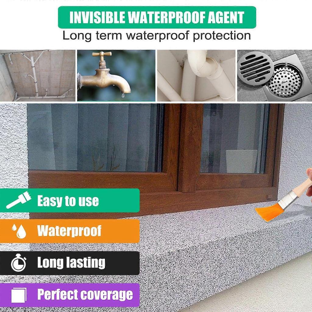 Waterproof And Leak Repair Material Self-Spraying External Wall Roof Leak-Blocking Waterproof Adhesive Paint