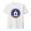Cia Central Intelligence Agency Seal Cotton T Shirt for Casual Graphic Stylish Homme Soft Breathable Unisexs 2026 Summer T Shirt