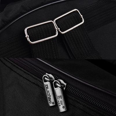 Compact Snare Drum Bag Backpack Case with Shoulder Strap Outside Pockets Musical Instrument Accessory Red