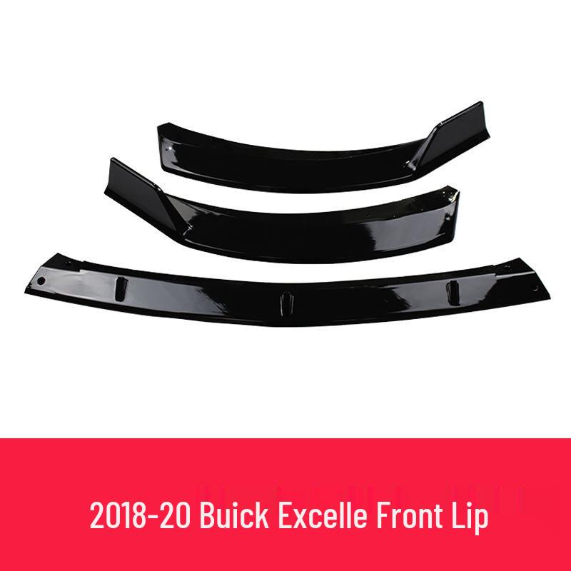 Buick New Excelle 18-21 Front Lip, Rear Diffuser & Bumper Body Kit Matte Black