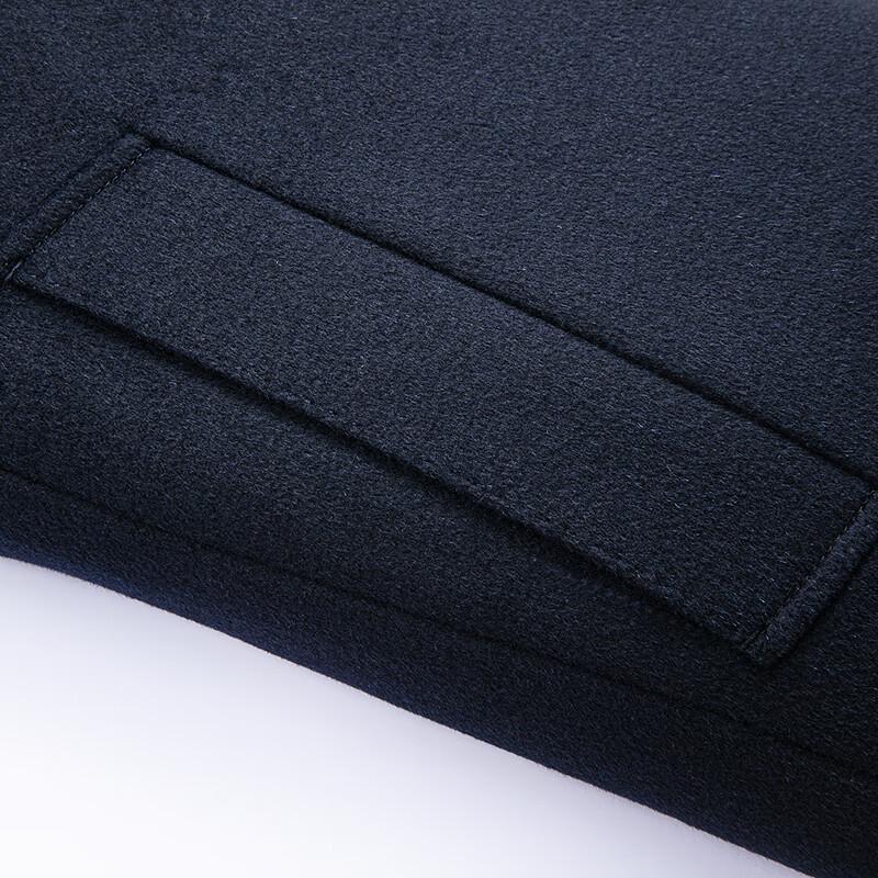 FAPAI Men's Cashmere & Wool Blend Lapel Overcoat