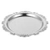 Snacks Plate Metal Dessert Tray For Jewelry Storage Decorative Serving Platter Party Appetizer Display Iron Tray