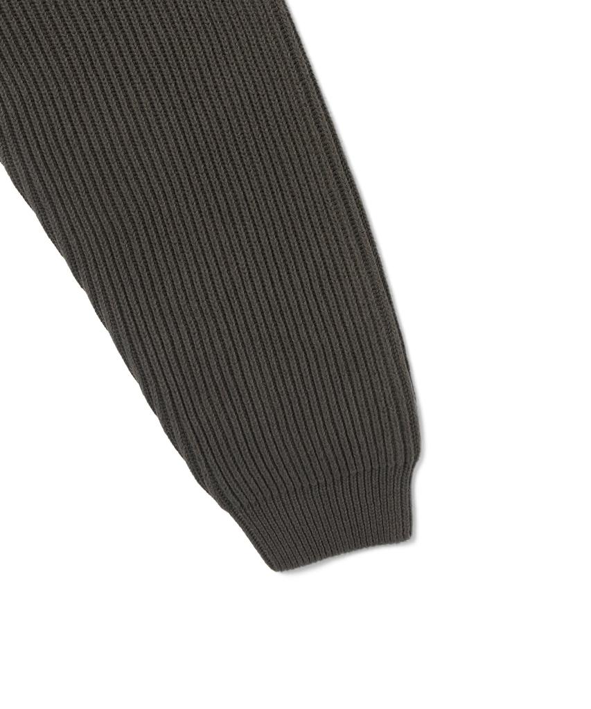 THISISNEVERTHAT Washed Block Knit Sweater Charcoal